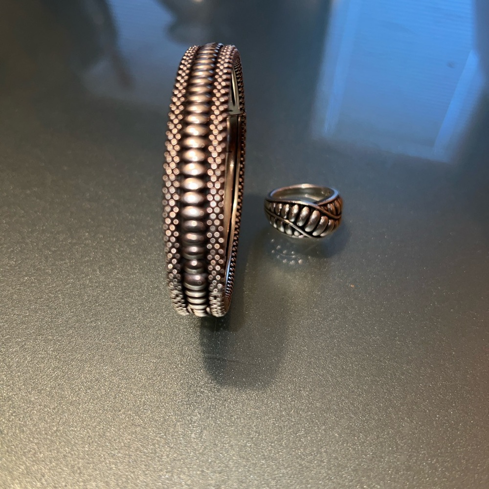 LAGOS Caviar bracelet and ring . Both size 7 PRICE IS FIRM